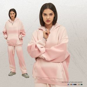 Ropa personalizada para hombre, sudadera de lana Hip Hop Unisex, sudaderas con capucha y sudaderas de hombre de gran tamaño, estilo callejero en blanco de alta calidad - Product Image 4