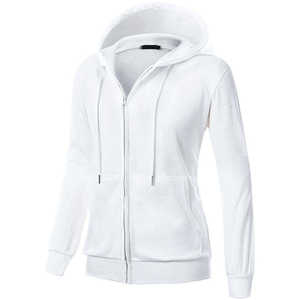 Venta al por mayor de alta calidad de las mujeres sudadera 100% de algodón sudaderas con capucha de gran tamaño de las mujeres de moda personalizada impresa logotipo de las mujeres sudaderas con capucha - Product Image 2