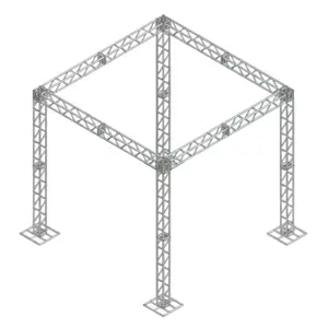 Kit de rails carrés en aluminium AL-25 4 x 4 x 4 m - Product Image 1