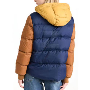 Veste matelassée pour femme d'hiver, douce au toucher, respirante, coupe-vent, écologique, look décontracté, haute qualité, nylon/polyester - Product Image 2