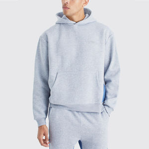 Ensemble de survêtement à capuche décontracté pour homme, de haute qualité, personnalisé, écologique, respirant, léger, 100 % coton, vente en gros - Product Image 5