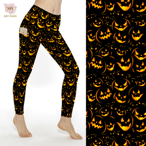 High Waisted Tie Dye Yoga <b>Leggings</b> <b>Women</b> Full Length Gradient Color Spandex Polyester Four Way Stretch Elastic Waist Pants - Product Image 5