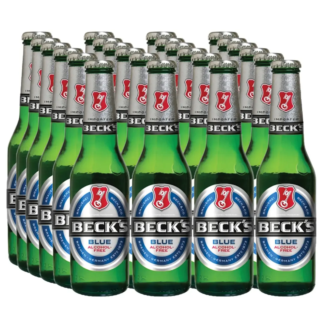 מחירי בתפזורת באיכות מעולה בירה גרמנית מקורית של בק פילסנר לאגר 24x440 מ""ל פחיות ובקבוק, 4% בירה בקס
