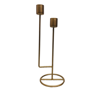 Support de bougie de fil métallique de conception agréable support de cône décoratif de table pour Noël décoration de jardin de maison Noël extérieur - Product Image 3