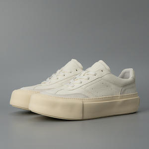 รองเท้าผ้าใบผู้หญิงทรงหุ้มข้อ พื้นหนา แบบผูกเชือก สไตล์ลำลอง แฟชั่น รองเท้าบูทพื้นหนา รองเท้าพื้นหนา รองเท้าผ้าใบพื้นหนา - Product Image 2