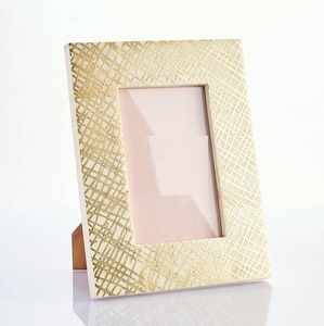 High Selling <b>Bedroom</b> Decorative Accessories Photo Frames Bone Inlay Photo Frame Custom Color Image Holder Free Standing Tabletop - Product Image 4