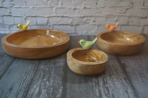 Juego de tres cuencos de boda clásicos desechables Juego de platos únicos personalizables para mezclar fiestas OEM ODM Precio razonable - Product Image 4