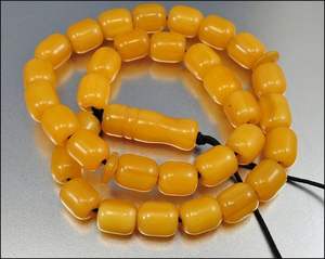 Nouveau bracelet en résine jaune à perles pour femmes et filles, design intelligent, bracelets en résine, vente chaude, bijoux en résine - Product Image 6