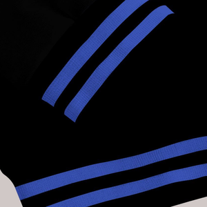 Zeta Phi Beta 1920 Azul Blanco Vida griega Hermandad ZPB Varsity Letterman Chaqueta Chenille Patch Founders Day Gear - Product Image 6