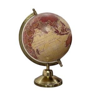 CALVIN HANDICRAFTS'' Viking Antique <b>Globe</b> <b>Rotating</b> with Metal Arc & Round Stand <b>globe</b> Gift - Product Image 5