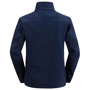 เสื้อแจ็คเก็ตซอฟต์เชลล์สีน้ำเงินกรมท่าคุณภาพสูงสำหรับทุกเพศ ผลิตโดย BS 2026 - Product Image 6