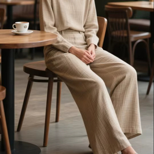 Eid di alta qualità Premium all'ingrosso 2026 tradizionale musulmano <span class=keywords><strong>donna</strong></span> Turkish islamico Abaya <span class=keywords><strong>pantaloni</strong></span> Business tailleur <span class=keywords><strong>pantaloni</strong></span>- - Product Image 1