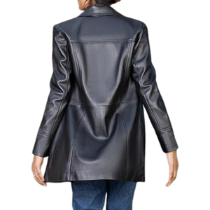 Abrigos de Invierno de Punto Transpirables Personalizables para Mujer, Ropa Exterior Informal con Logotipo Personalizado, Teñido Liso - Product Image 5