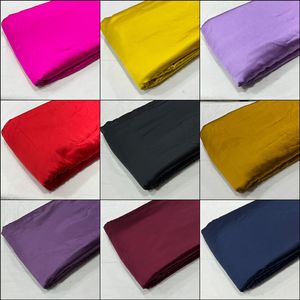 Vente en gros Échantillons gratuits de tissu satin de polyester pour vêtements de femmes Robes Robes Mariages Rideaux Sacs Tentes - Product Image 6