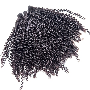 Meilleure qualité couleur naturelle crépus bouclés faisceaux de 100% cheveux humains vietnamiens vrais cheveux humains sans mélange - Product Image 6