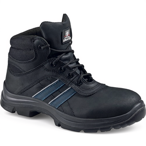Bottes de sécurité en cuir Andy S3 SRC EN20345 haute sécurité taille 44 noir/bleu LEMAITRE Fitness - Product Image 2