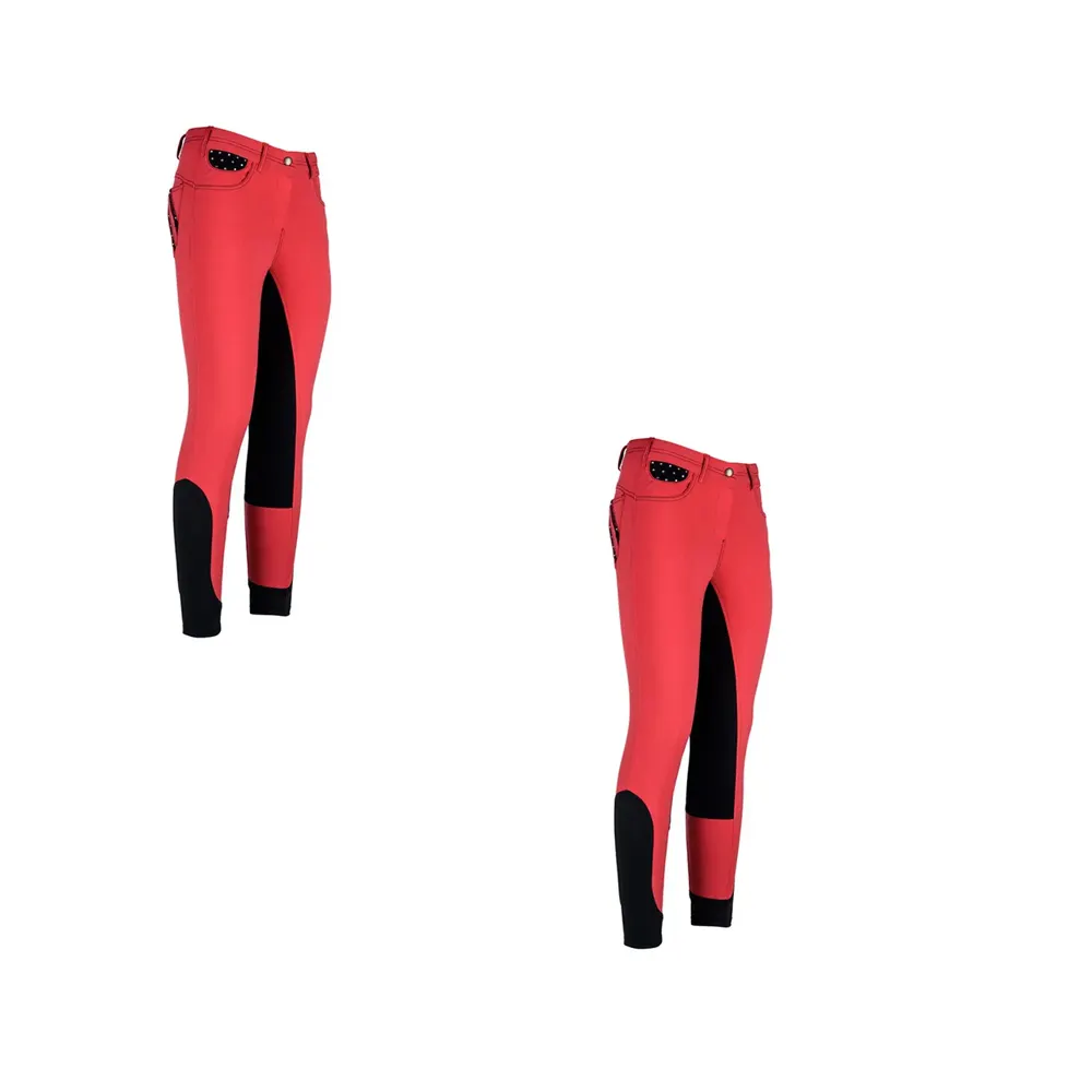 New Red Colour Regular Horse Riding Breeches for Safety Breeches Clothes For Export from Indian Manufacturer