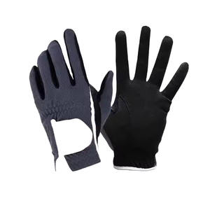 Dernière conception de haute qualité Logo personnalisé personnalisé votre conception en cuir souple Cabretta respirant antidérapant gants de golf de gros - Product Image 6
