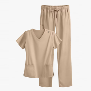 Trajes de fregado de manga corta y larga personalizados, uniformes de hospital para hombres y mujeres, uniformes médicos de hospital - Product Image 6