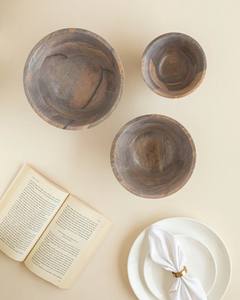 Fruteros de Madera de Mango Pintados a Mano, Ecológicos y Personalizables, de 8x8x4 Pulgadas, Aptos para Lavavajillas, Ligeros y Duraderos para Fiestas - Product Image 5