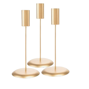 Bougeoir décoratif de forme unique fini or rose Festival de Noël Bougeoir en métal décoratif de table sur mesure - Product Image 5