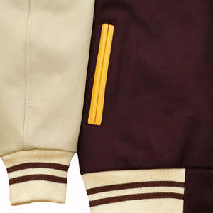 Blousons universitaires à col ras du cou, respirants, avec impression personnalisée sur le devant, couleur personnalisable, style urbain hivernal, vente en gros - Product Image 5