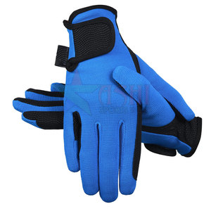 Guantes de Equitación de Cuero para Invierno, MOQ Bajo, Diseño Personalizado, Impermeables, Dedos Completos, Material Duradero, Unisex - Product Image 1