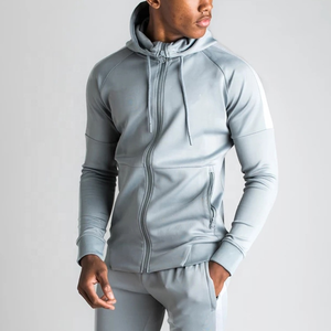 Hooded Casual Solid Men's Tracksuit-Quick Dry Breathable Lightweight <b>Apparel</b> for Adults & Versatile - Product Image 2