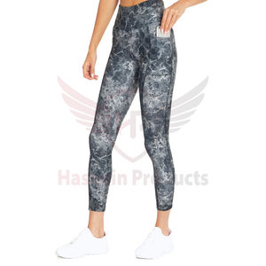 Venta al por mayor de las mujeres más tamaño gimnasio Spandex poliéster Leggings para las mujeres de secado rápido Yoga Leggings de Pakistán - Product Image 1