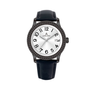 Cá nhân sang trọng cổ điển tự làm thạch anh xem với Ronda phong trào thép không gỉ trường hợp da ban nhạc con trỏ biểu tượng tùy chỉnh - Product Image 2