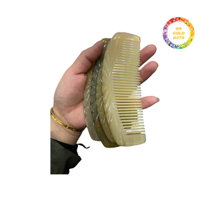 Peigne en corne de buffle Artisan Bird Design pour le toilettage de la barbe et la coiffure - Product Image 5