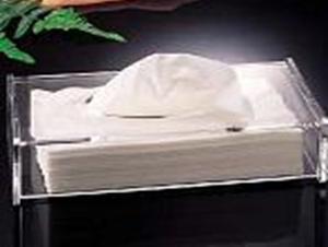 Boîte à mouchoirs rectangulaire en acrylique - Product Image 3