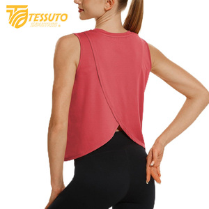 เสื้อกล้ามสำหรับผู้หญิงเสื้อกล้ามเล่นกีฬาโยคะสำหรับยิมเสื้อกล้ามพิมพ์ลายได้ตามต้องการ - Product Image 4