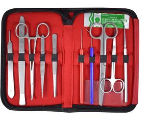 Kit de dissection professionnel avancé pour étudiants en médecine, fabriqué en acier inoxydable de haute qualité par Life Care. - Product Image 5