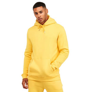 Sweatshirts à capuche personnalisés surdimensionnés à imprimé bouffant Fabricants de vêtements Sweatshirts unis en coton épais vierge Sweatshirts à capuche pour hommes avec logo - Product Image 6