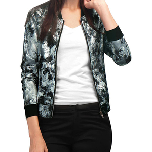 La última chaqueta bomber de invierno Premium para mujer, nuevo estilo, logotipo personalizado, rompevientos, chaquetas de invierno, abrigos para mujer - Product Image 3
