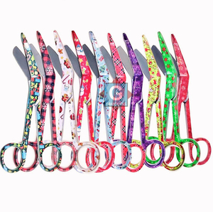 กรรไกรตัดผ้าพันแผลทางการแพทย์ทำจากกระดาษเคลือบพลาสเตอร์ใช้มือเครื่องมือผ่าตัด - Product Image 4