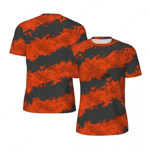 2025 Summer Sports Breathable <b>Shirts</b> for Adults Short Sleeve Soccer Wear & Football Jersey Automated Cutting Tops - Product Image 1