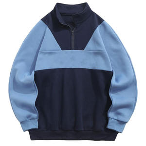 Personnalisé Votre Propre Logo Hommes Demi Zip Sweats Séchage Rapide Manches Longues Hommes Demi Zip Sweatshirts - Product Image 1