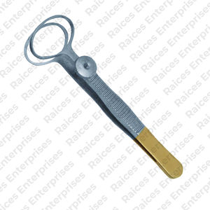 Venta al por mayor precio barato de acero inoxidable Desmarres Chalazion fórceps instrumento médico Desmarres Chalazion fórceps para la venta - Product Image 3