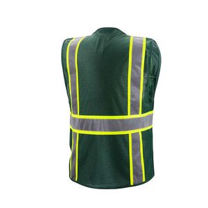 Chalecos DE SEGURIDAD reflectantes personalizados al por mayor Fabricación de diseño premium transpirable suave cómodo alta visibilidad Oem Odm - Product Image 5