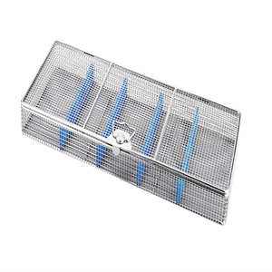Bandeja de caja de estante de casete de Esterilización de Autoclave Dental de alta calidad para 20 instrumentos nuevo CE personalizado - Product Image 2