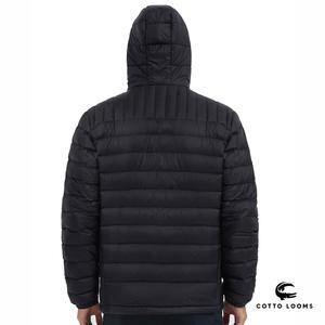 Doudoune personnalisé OEM à la mode à capuche chaud personnalisé hommes léger à la mode recadrée premium 2025 vêtements d'extérieur à forte demande - Product Image 3