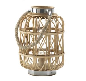 2025 <b>Hanging</b> Glass Lantern with Rope Handle for Indoor & <b>Outdoor</b> Decor - Product Image 6