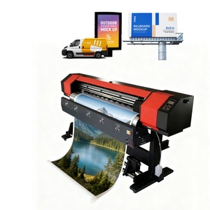 เครื่องพิมพ์อิงค์เจ็ท XBH 1.3 เมตร ใช้หมึก Eco Solvent รุ่น XP600 หัวพิมพ์ I3200 ระบบม้วนอัตโนมัติ สำหรับพิมพ์ไวนิลและป้ายไวนิลเฟล็กซ์ - Product Image 4