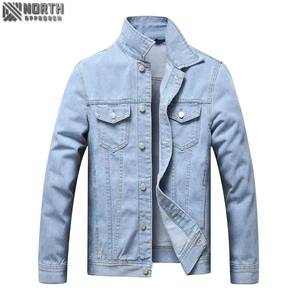 Vestes en cuir véritable-Design de bombardier personnalisé Winter Flight Pilot's Oem Denim Finished Casual Formal Men's Jackets - Product Image 1