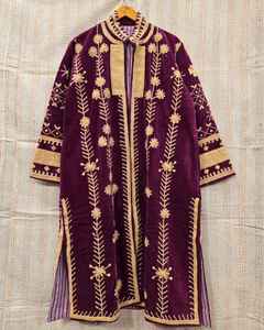 velvet suzani embroidery Designer Comfortable Fresh Design Traditional Suzani Embroidered <b>women</b> <b>jackets</b> <b>Women</b> <b>Jacket</b> - Product Image 5