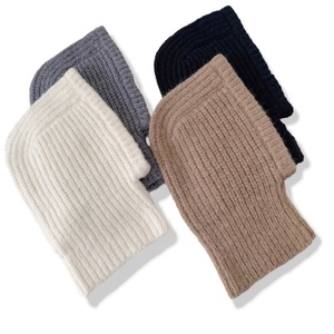 Cache-cou en tricot unisexe personnalisé pour l'hiver, chaud, camouflage, ski, avec capuche, écharpe, protection contre le vent, bonnet, cache-cou avec nœuds - Product Image 6