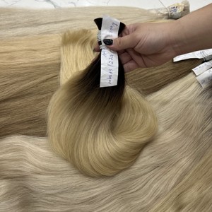 วิกผมยาวสีสันสดใสสำหรับต่อผมมนุษย์แบบเวียดนาม - Product Image 3