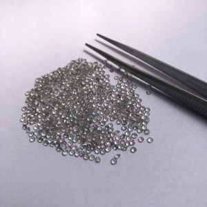 Piedras preciosas sueltas de corte redondo facetado de labradorita gris Natural de 2,5mm de la fábrica de La India Comprar Piedra en línea del fabricante Regular - Product Image 2